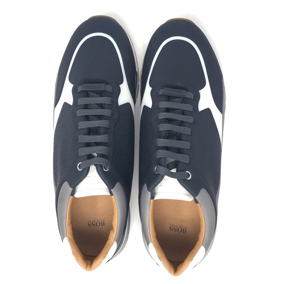 NIB Hugo Boss Blue Sneakers - Picture 5 of 8